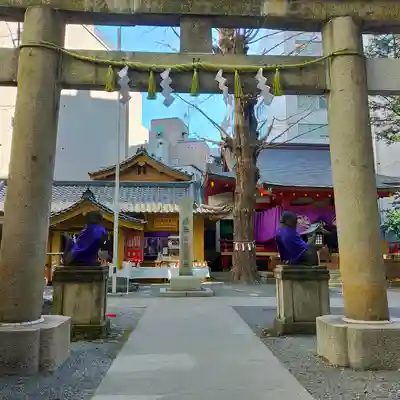 日本橋日枝神社の鳥居