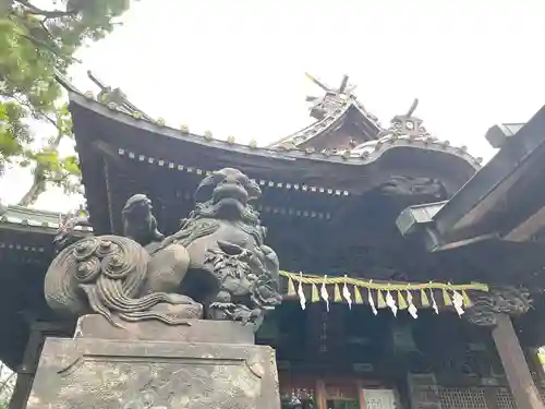 荏原神社の狛犬