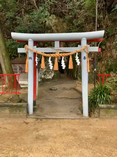 藤ヶ崎龍神社の鳥居