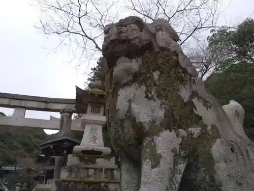 伊奈波神社の狛犬