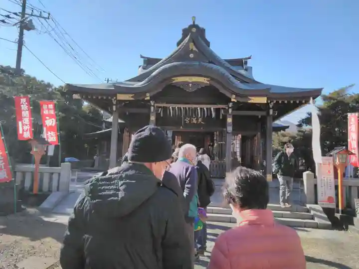 久里浜天神社の本殿・本堂