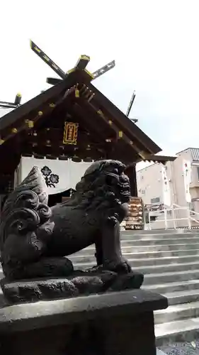 札幌諏訪神社の狛犬