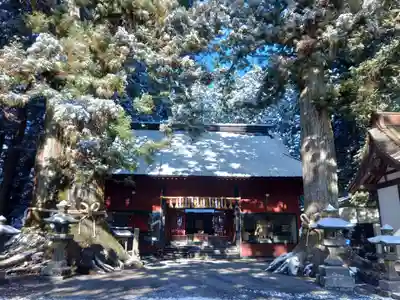 北口本宮冨士浅間神社の末社・摂社