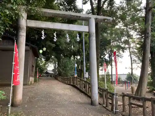 豊鹿嶋神社の鳥居