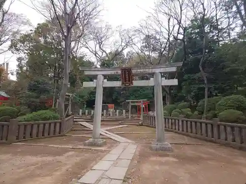 根津神社の鳥居