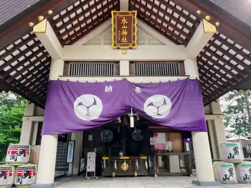 永山神社の本殿