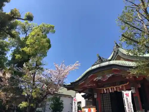 阿倍王子神社の本殿・本堂