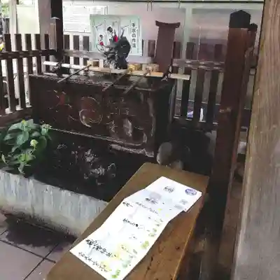戸越八幡神社の手水舎