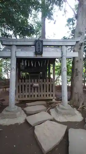 検見川神社の末社