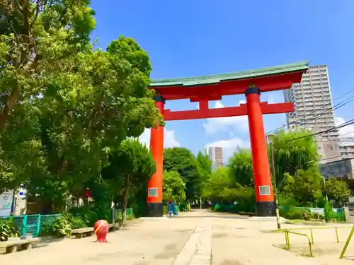 尼崎えびす神社の鳥居