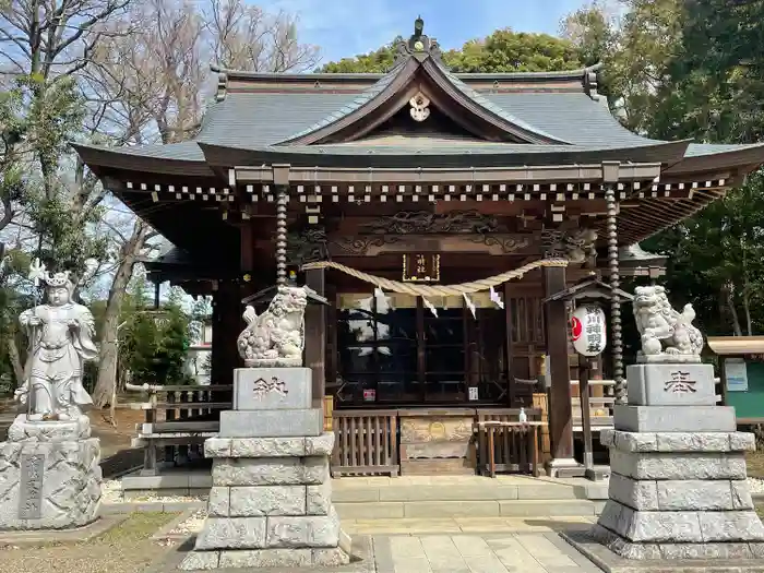 野川神明社の本殿