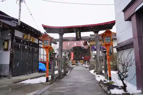 大鏑神社の鳥居