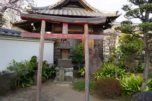 宗信寺の鳥居