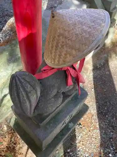 那須温泉神社の狛犬