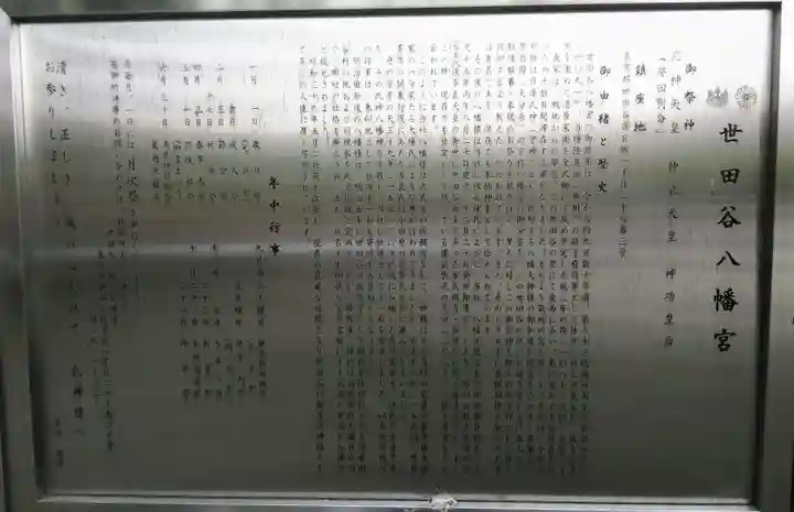 世田谷八幡宮の歴史