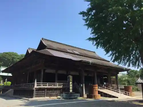 法華経寺の本殿・本堂