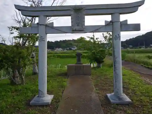 水神宮の鳥居