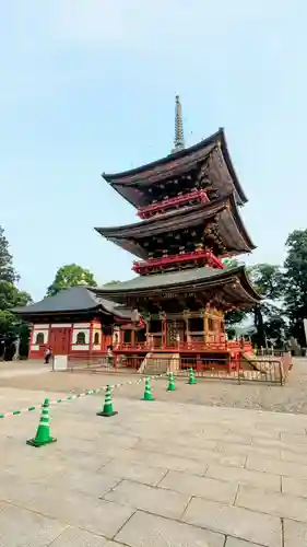 成田山新勝寺の塔