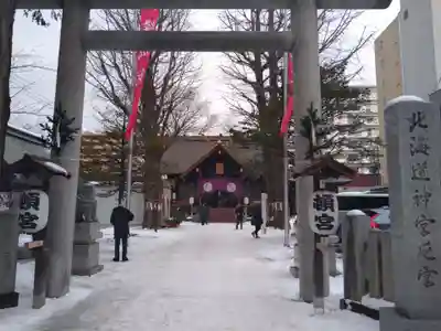 北海道神宮頓宮の鳥居