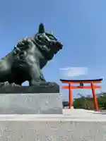 山形縣護國神社の狛犬