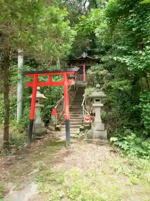 城守稲荷神社の鳥居