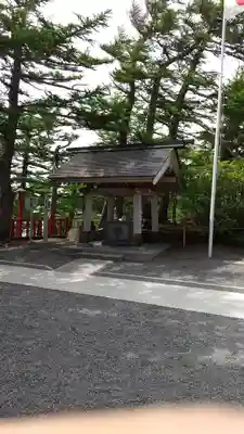 冨士山小御嶽神社の手水舎
