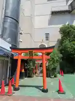 芝浦妙法稲荷神社の鳥居