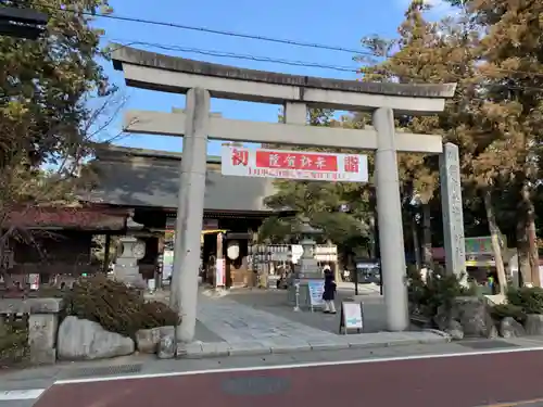 甲斐國一宮 浅間神社の鳥居