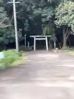 神明神社の鳥居
