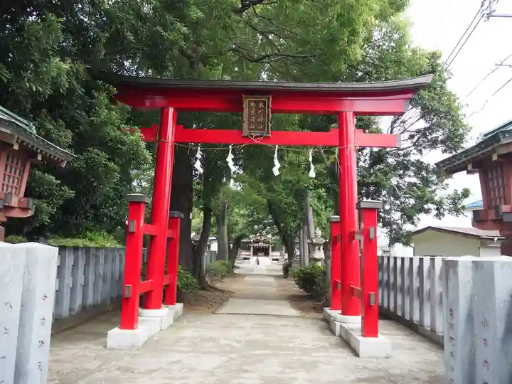 赤塚氷川神社の鳥居