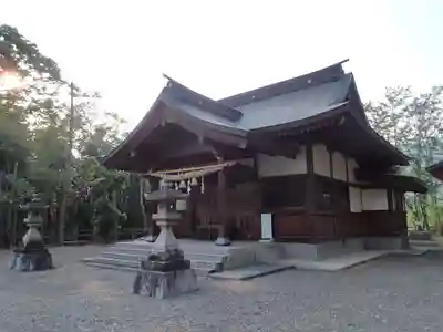 伊射奈美神社の本殿・本堂
