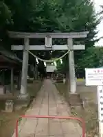 篠津久伊豆神社の鳥居
