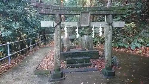 菅東山出世稲荷神社の鳥居