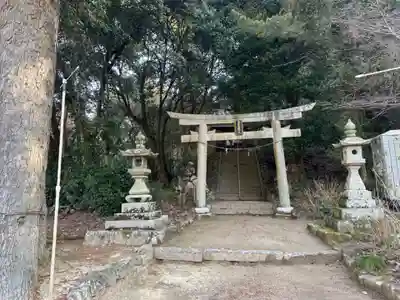 雨垂布勢神社(岡山県)