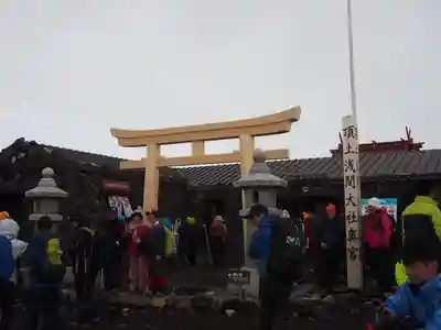 富士山本宮浅間大社の鳥居
