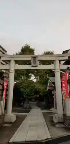 青砥神社の鳥居