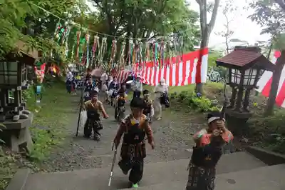 釧路一之宮 厳島神社のお祭り