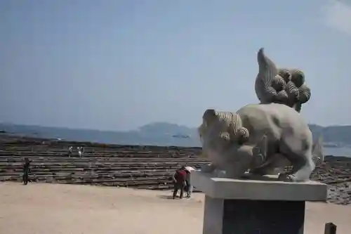 青島神社（青島神宮）の狛犬