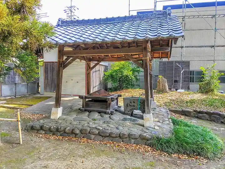 高熊神社の手水舎