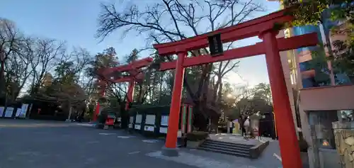 冠稲荷神社の鳥居