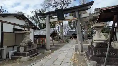 縣神社の鳥居