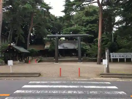 埼玉縣護國神社の鳥居