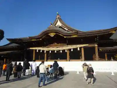 寒川神社の本殿・本堂