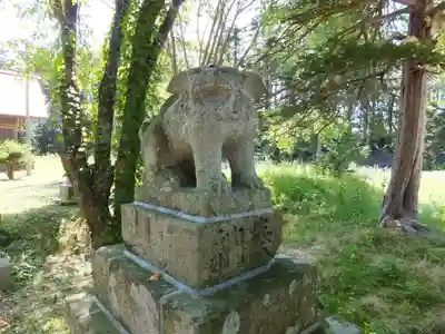 角田神社の狛犬