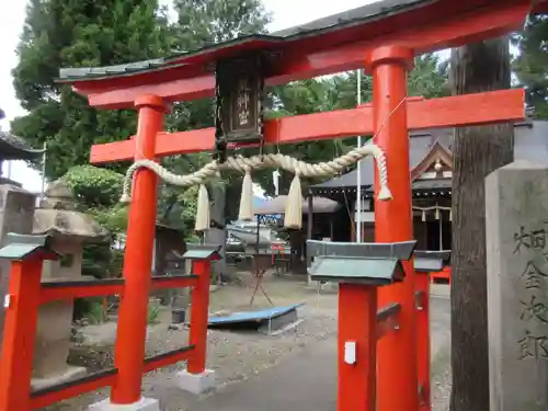 参上神社の鳥居