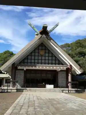 千葉縣護國神社の本殿・本堂