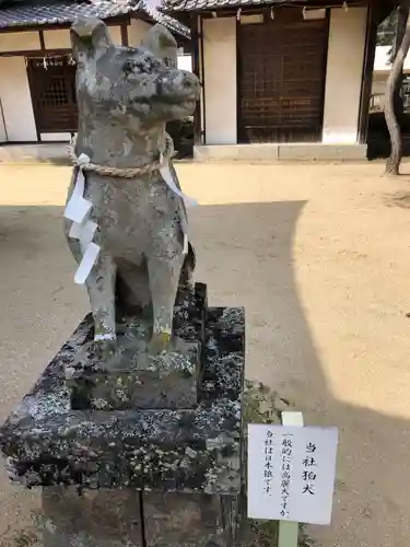 石清水神社の狛犬