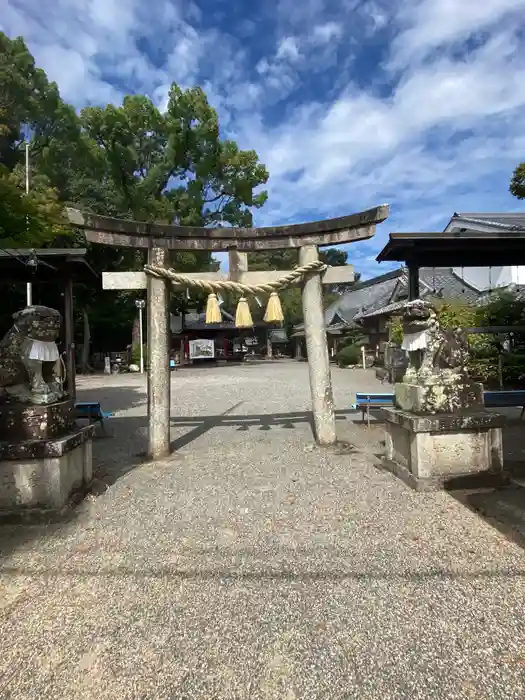 西代神社の鳥居