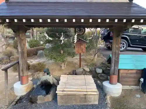 大鏑神社の手水