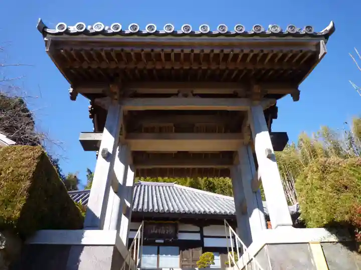 最明寺の山門・神門